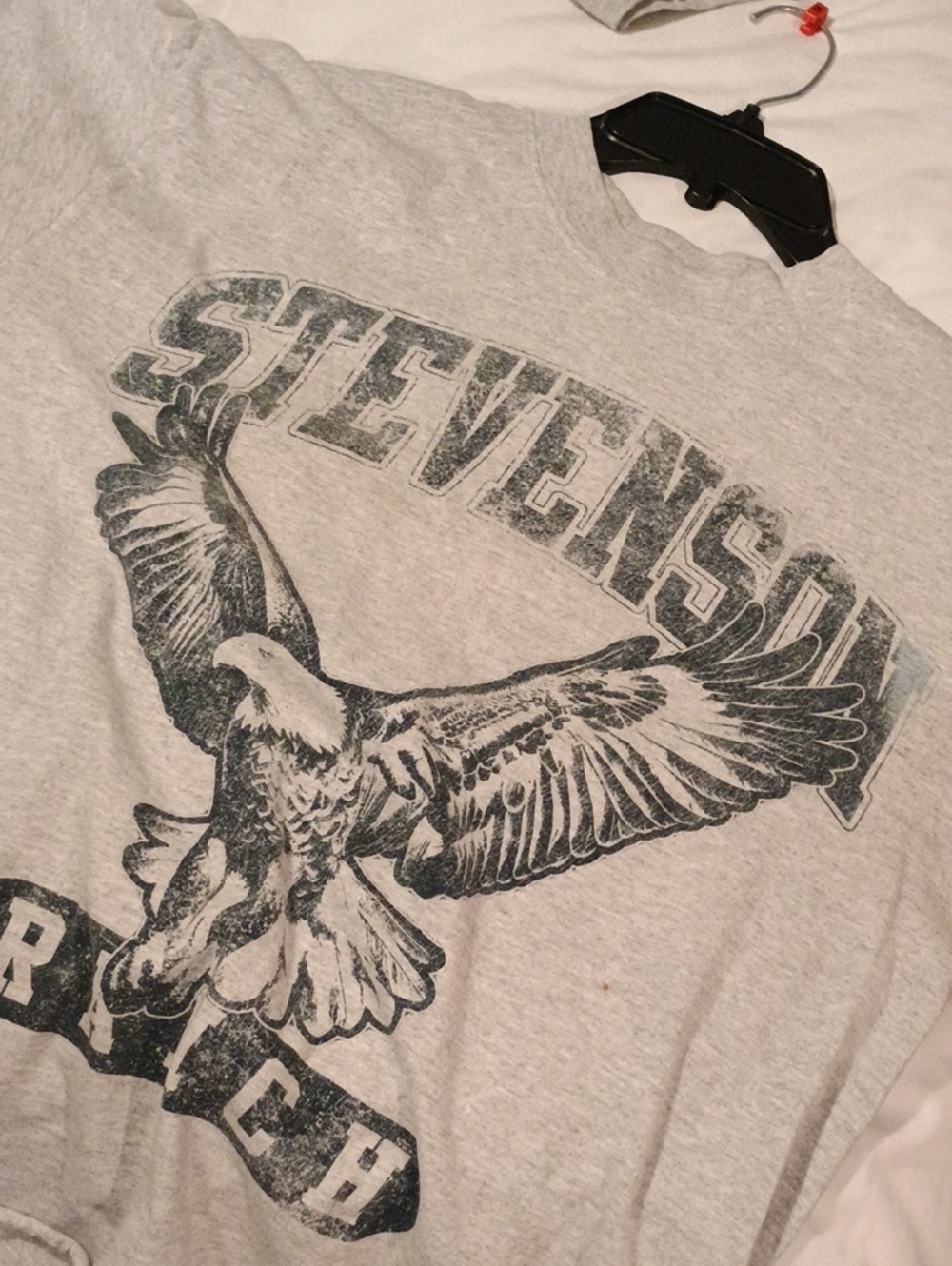 Stevenson Ranch Gray Graphic Eagle T-Shirt